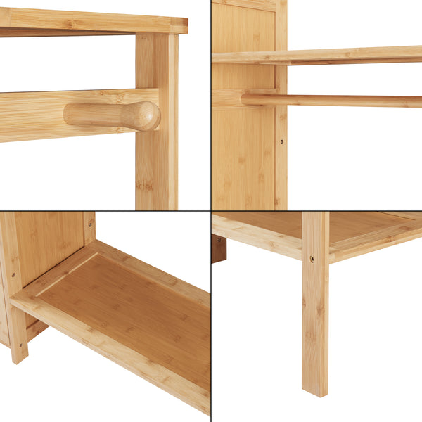 Knagerække Oldsum bambus [en.casa].