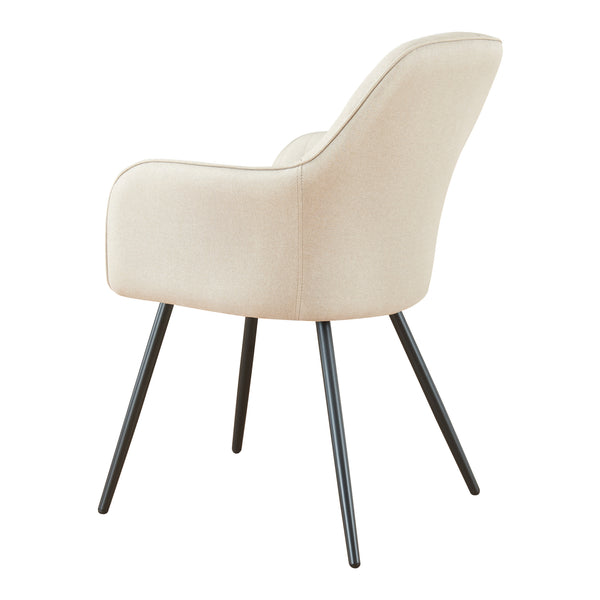 Kannonkoski spisebordsstol sæt med 2 beige [en.casa].