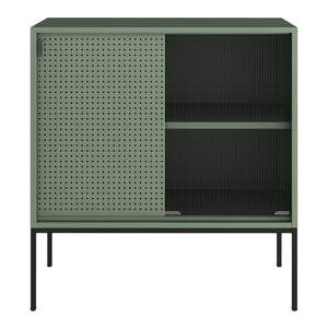 Skænk Eidsvoll 80x45x85cm grøn [en.casa].