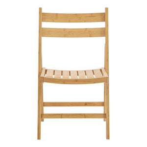 Foldestol Gran lavet af bambus, sæt med 2 [en.casa].
