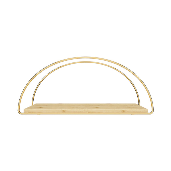 Vægophæng Mynämäki 39x16x17 cm Guld Farvet [en.casa]