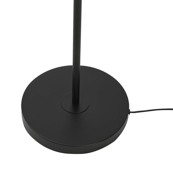 Gulvlampe Stockport 139cm sort/guld [lux.pro].
