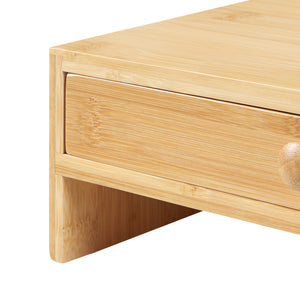 Skærmstativ Hallstahammar 56x18x9,5 cm bambus [en.casa].