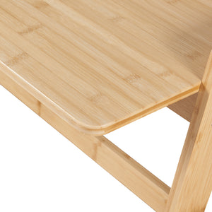 Härryda bambusskrivebord 107x47x81 cm natur [en.casa].