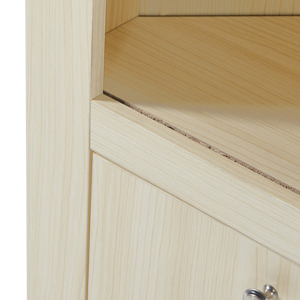 Hjørneskab Eura 170x62x30cm eg [en.casa].