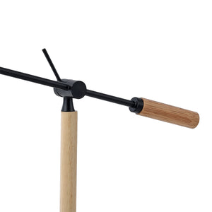 Watford bordlampe sort/træfarver [lux.pro].