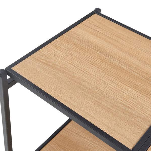 Foldehylde Telemark 81x68x38 cm sort/eg-look [en.casa].