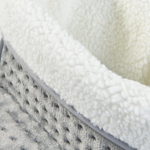 Elektrisk fodvarmer Bari 100W grå [en.casa].