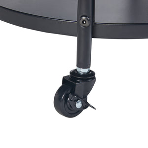 Serveringsvogn Munkedal metal sort [en.casa].