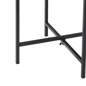 Plantestativ Orsa sæt med 3 metal sort [en.casa].