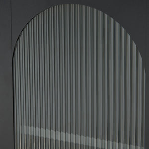Sideskab Karlskrona 102x43x40 cm sort, mat [en.casa]