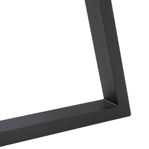 Bordstel sæt med 2 Lyngby 72x55/70cm sort [en.casa].