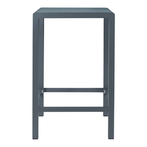 Juego de bistró Avise 1 mesa de bar con 2 taburetes altos - Antracita/Gris oscuro [casa.pro]