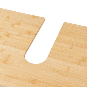 Boksereys 60x100x35 cm underskab i naturlig bambus [en.casa]
