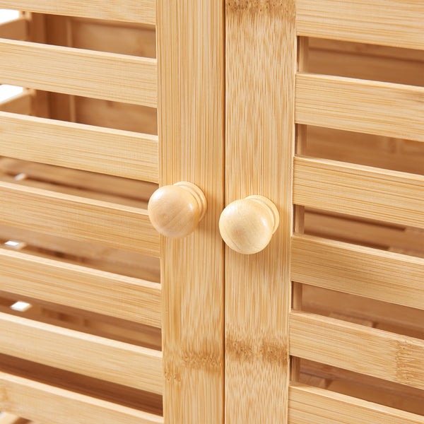Badeværelsesskab Raurgela 180x80x40 cm bambus [en.casa]