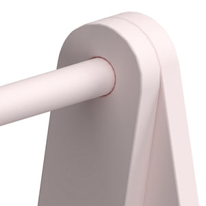 Børnegarderobe Vestnes 99x66x38 cm Candyfloss [en.casa]