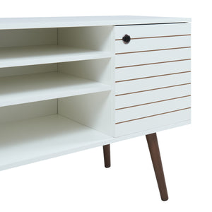 TV-skab Vare 130x40x66 cm hvid [en.casa]