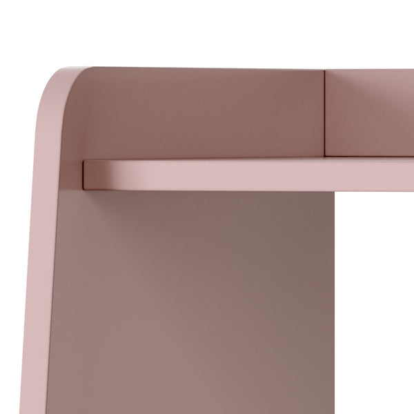 Børnegarderobe Vestnes 90x80x38 cm Cotton Candy/White [en.casa]