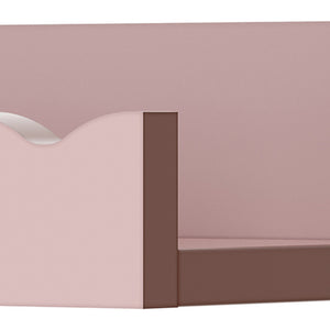 Væghylde til børn sæt med 2 Vestnes 60x10x5 cm Candyfloss [en.casa]