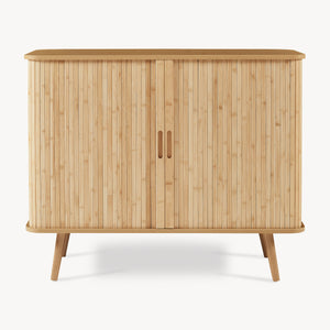 Skab ved siden af Nordkapp 100x40x80 cm bambus [en.casa]