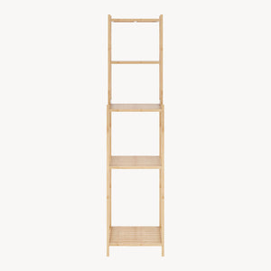 Badreol Anun 128x30x30 cm Bambus Natur [en.casa]