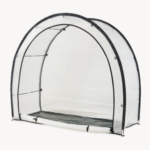 Tomatplantehus af folie Larshasas 180x80x170 cm Transparent [en.casa]