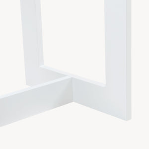 Knagerække Værløse 78x75x35cm Hvid [en.casa]