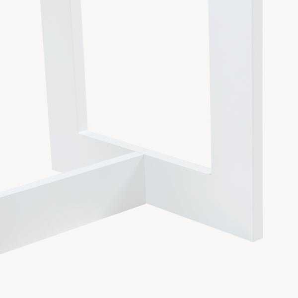 Knagerække Værløse 78x75x35cm Hvid [en.casa]