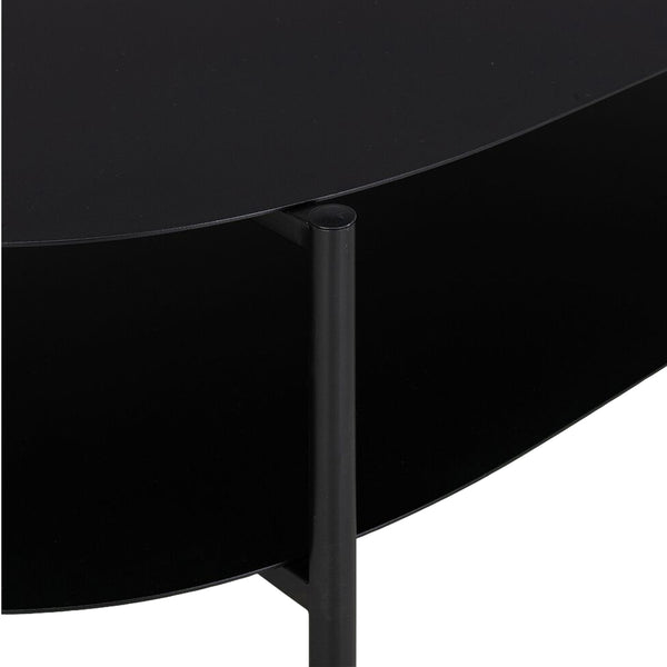 Sofabord Enebakk 112x62x40,5cm sort, mat [en.casa].