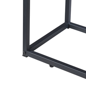 Vaasa brændereol med sæde 100x30x50cm [en.casa].