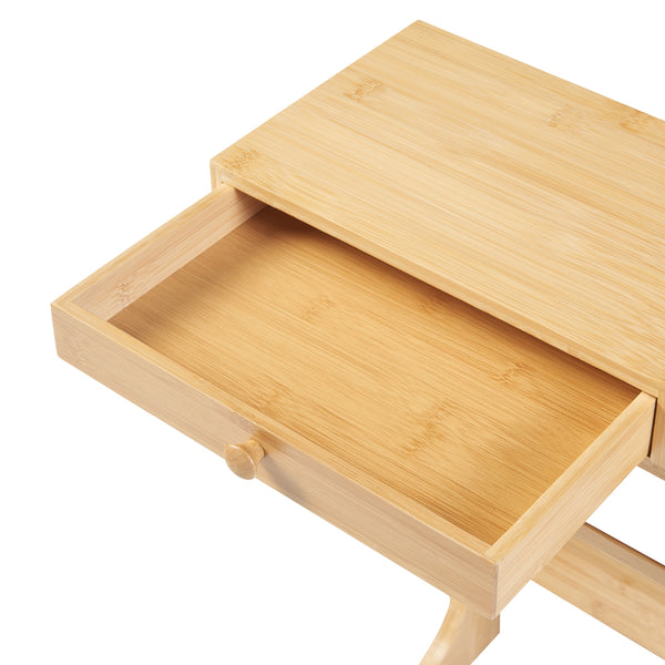 Skærmstativ Hallstahammar 56x18x9,5 cm bambus [en.casa].