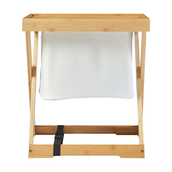Hattfjelldal picnicbord 53x48x32cm bambus [en.casa].