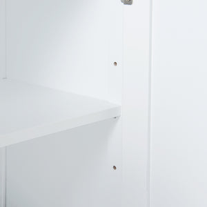 Karlsøy spejlkabinet 50x60x15cm hvid [en.casa].