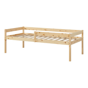 Dobbelt børneseng Sonkajärvi 90x200cm fyrretræ natur [en.casa]