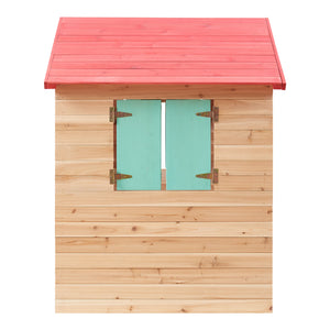 Legehus til børn Lulä legehytte 130x115x101 cm træ [casa.pro]