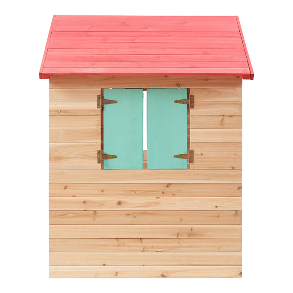 Legehus til børn Lulä legehytte 130x115x101 cm træ [casa.pro]