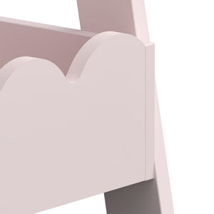 Børnegarderobe Vestnes 99x66x38 cm Candyfloss [en.casa]