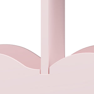 Børnegarderobe Vestnes med spejl 100x94x38 cm Cotton Candy [en.casa]