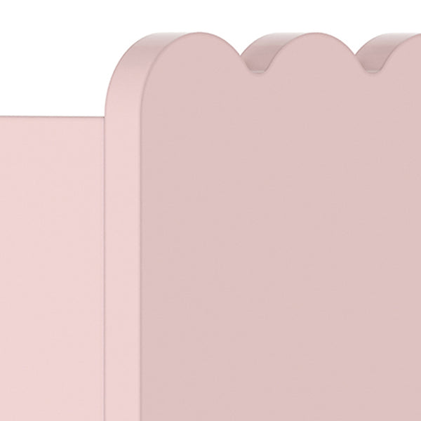 Væghylde til børn sæt med 2 Vestnes 40x10x10 cm Candyfloss [en.casa]