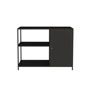 Skabereol Viitasaari Metal Sort [en.casa]