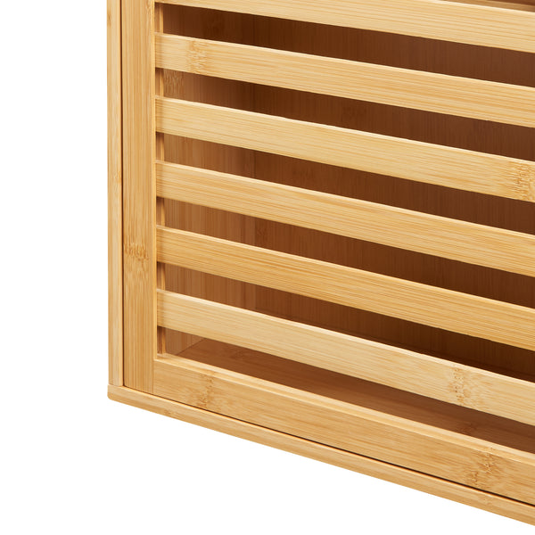 Badeværelsesskab Järfälla 55x37x16 cm Bambus [en.casa]