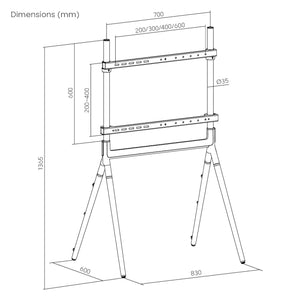 TV-beslag Vega max. 70 tommer [pro.tec]