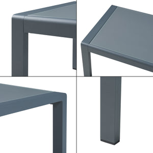 Havemøbelsæt Avise 3 dele Aluminium [casa.pro]
