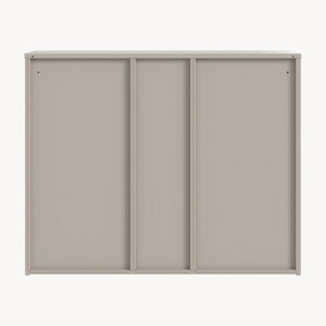Arkivskab Kliri Stål 100x32x81 cm Kamel Farve [en.casa]
