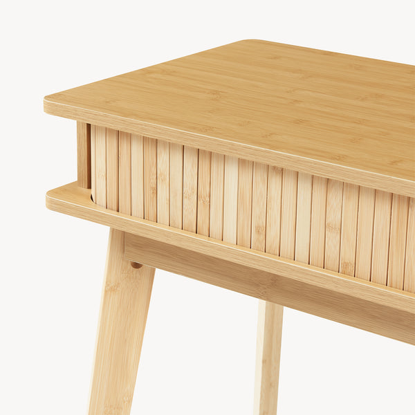 Konsolbord Tysvær 110x40x78 cm Bambus [en.casa]