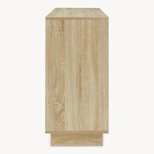 Skænk Kenta 100x35x72 cm Sonoma-eg-look/hvid [en.casa]
