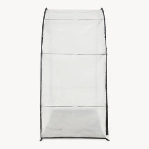 Tomatplantehus af folie Larshasas 180x80x170 cm Transparent [en.casa]