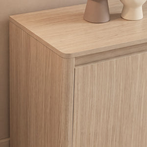 TV-skab Takranmaa 150x40x50 cm egetræslook [en.casa]
