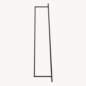 Garderobestativ Norjad 160x80x41 cm Metal Sort [en.casa]