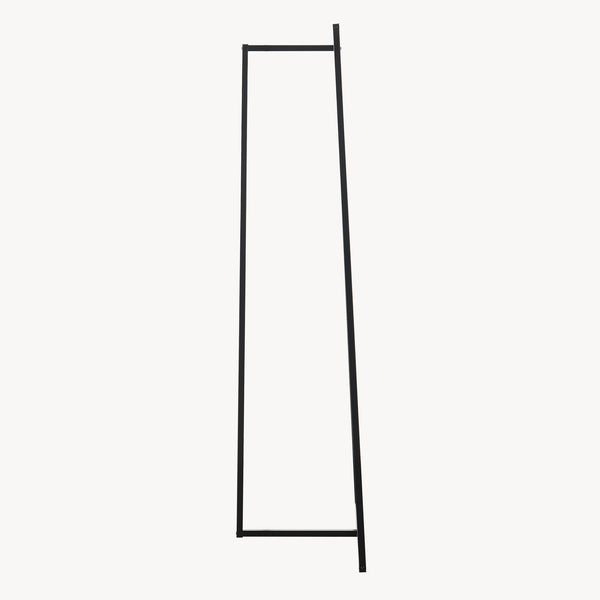 Garderobestativ Norjad 160x80x41 cm Metal Sort [en.casa]